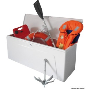
Coqueron ouvrable usages multiples 140x50x55h cm 
