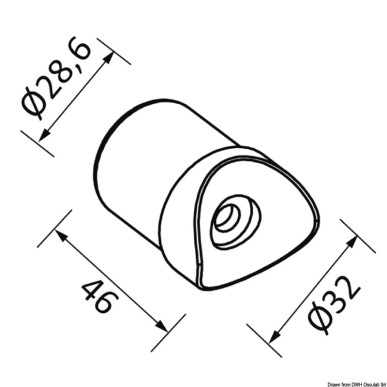 Insert rayonnée (paire) T-Top Ø 32 mm | EAN 9337568001066 Ref 48.180.04