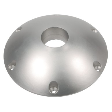 Base de rechange aluminium anodisé poli Ø 165 mm | EAN 8033137149733 Ref 48.416.33