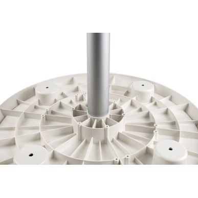 Table materiau composite rond blanc 610 mm | EAN 8033137149788 Ref 48.417.50