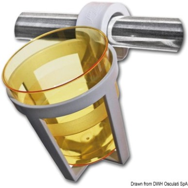Kit porte-verres 3p. plastique Ø 25-30 mm | EAN 8033137042003 Ref 48.430.08