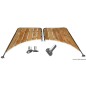 
Passerelle p. poupe ronde 530 mm 
