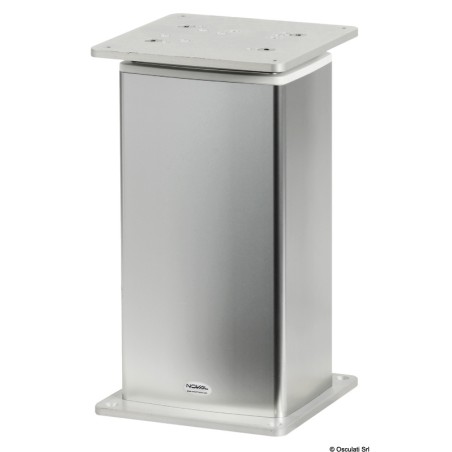 
Pied table rectang. aluminium anodisé 3 stades 24V 
