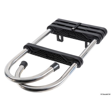 Echelle eco télescopique dépliée 1170 mm - repliée 705 mm | EAN 8033137216046 Ref 49.527.04