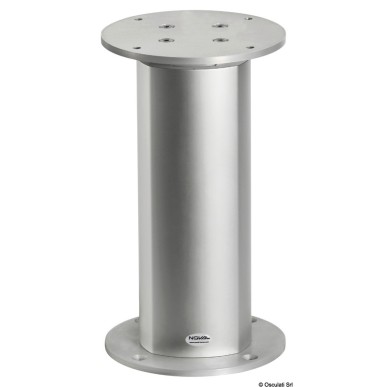 Pied table rond aluminium anodisé 3 stades 12V | EAN 8033137192845 Ref 48.737.12
