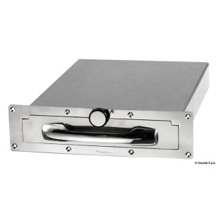 
Echelle escamotable AISI316 4 marches larges 
