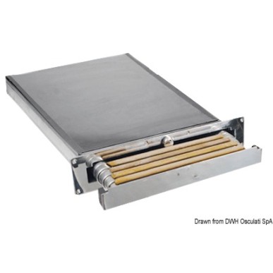 Echelle escamotable teck Top Line 4 marches | EAN 8033137151958 Ref 49.550.04