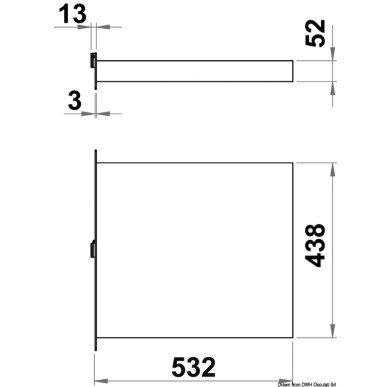 Echelle escamotable teck Top Line 4 marches | EAN 8033137151958 Ref 49.550.04
