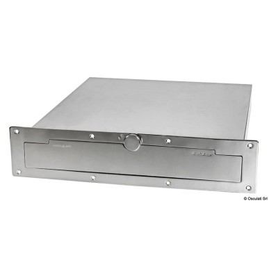 Echelle télescopique encastrer AISI316 4 marches | EAN 8033137216114 Ref 49.569.04