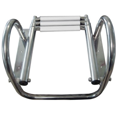 Echelle télescopique 3 marches blanc | EAN 8033137151897 Ref 49.546.03
