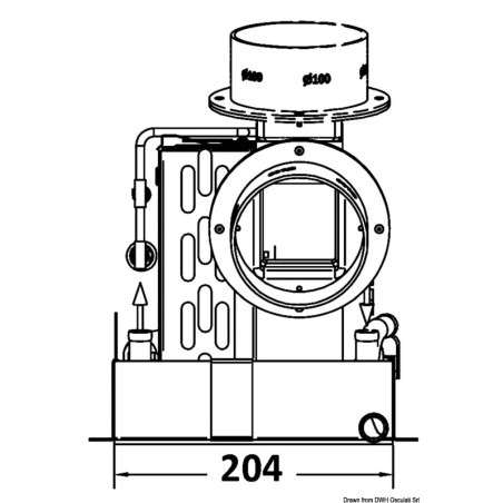 
Climatisateur marin CLIMMA C 220 V 3500 Btu/h 
