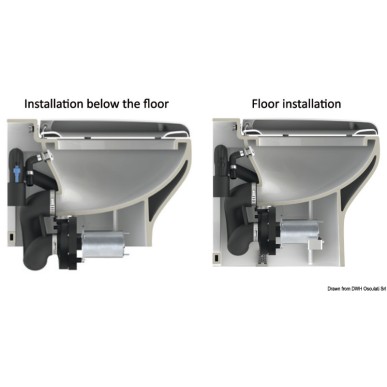 WC électrique TECMA Silence Plus 2G bidet 12 V | EAN 8033137153570 Ref 50.227.05