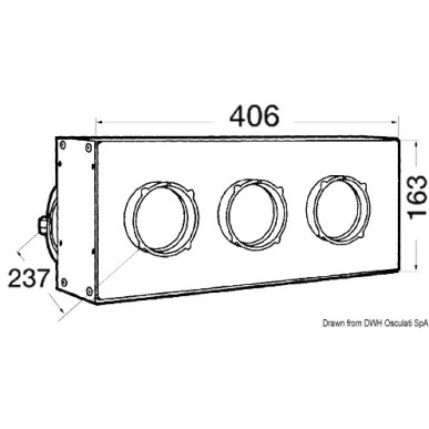 Radiateur centralisé HEATER CRAFT 40000 BTU 24V 3B | EAN 8033137154003 Ref 50.263.03