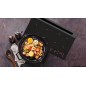 
Plaque cuisson gaz en verre 2 feux 17 W 

