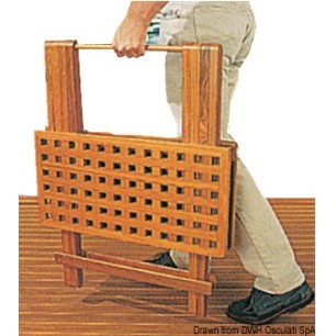 
Rallonge table teck 
