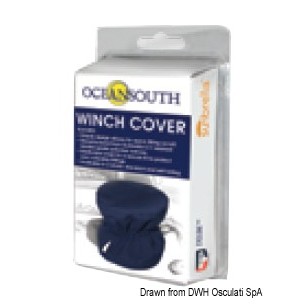 
Housse de winch self-tailing 280 x 270 mm bleu 
