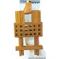
Tabouret teck 30x30x45 cm 
