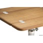 
Table teck pliant 70x90 cm 
