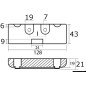 
Anode zinc pour Verado réf. orig. 880653 
