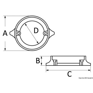 Anode Volvo Penta Duo Prop| EAN 8033137139178 Ref 43.531.01