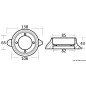 
Anode VOLVO SeaDrive 105mm 
