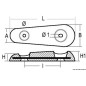Anode oval type Vetus 2400 g
Anode oval type Vetus 2400 g