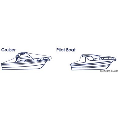 Bâche Jumbo embarcations + cabine de pilotage / T-Top| EAN 8033137145391 Ref 46.171.04