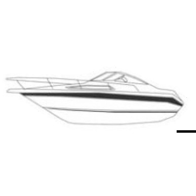 Bâche runabouts cabines + moteur inboard Ref 46.171.12