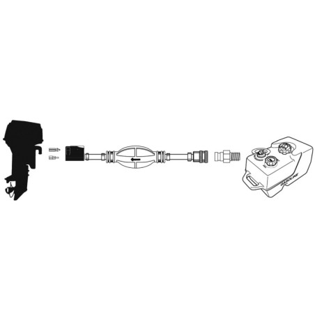 
Ligne d'alimentation p. moteurs Honda 

