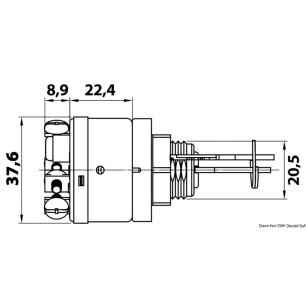 
Clé démarrage starter  pression pJOHNSON/EVINRUDE 
