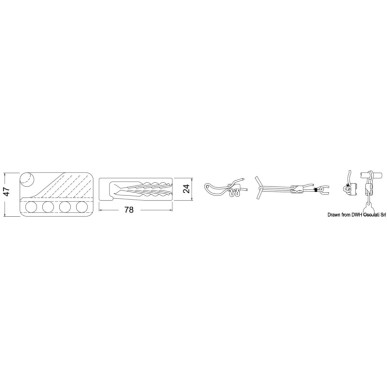 Coinceurs CLAMCLEATS Loop| EAN 5024220123405 Ref 56.234.00