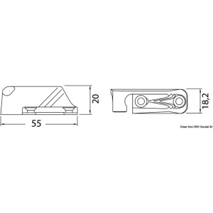 
Coinceur CLAMCLEATS CL 218 MKII 
