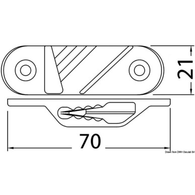 Coinceurs CLAMCLEATS Sail Line Ali| EAN 5024220124105 Ref 56.241.00