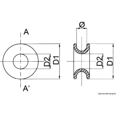 Anneaux faible friction| EAN 8033137166181 Ref 58.197.13