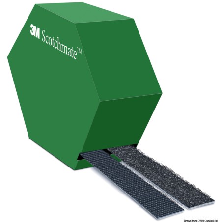 
3M Scotchmate bi-adhésif noir 
