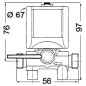 Electrovanne p. distribution carburant 12 V
Electrovanne p. distribution carburant 12 V