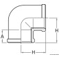 
Raccord coudé 90° en bronze F-F GUIDI 3/4" 
