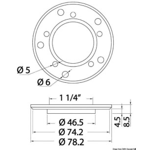 
Bride fixation pour capteur de niveau de S5  S3  
