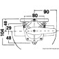 
Vanne Henderson  3 voies 38 mm 
