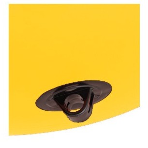 Bouée de régate jaune 80 x 120 cm