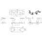 Taquet bitte d'amarrage AISI316 380 mm