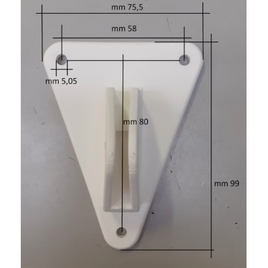 Réflecteur radar Supercompact sur base orientable | EAN 8033137011153 Ref 32.235.01