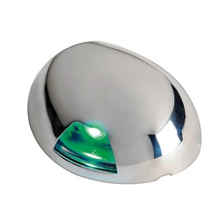 Feu de navigation à led Sea-Dog Tribord 112,5° en inox