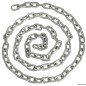 Galvanized calibrated chain 7 mm x 100 m