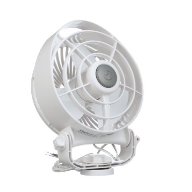 Ventilateur Caframo Bora blanc 12 V 3 vitesses orientable - Toocap