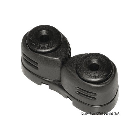 Taquet coinceur à cames Lewmar Petit Modèle pour cordage 2 à 8 mm | Référence 29104100BK