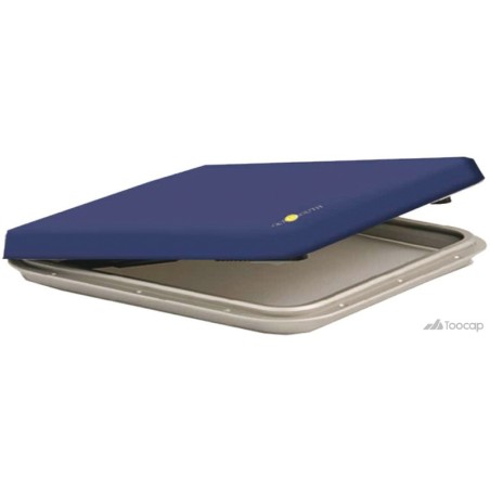 Protection en tissu pour panneau de pont Lewmar taille 20 profil bas - Bleu - Réf 19.346.04