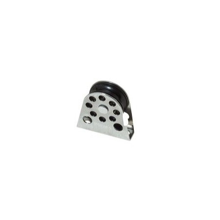 Poulie de renvoi vertical simple p. bouts 8 mm