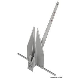 Ancre Fortress démountable 6,8 kg | EAN 8033137064760 Ref 01.100.23