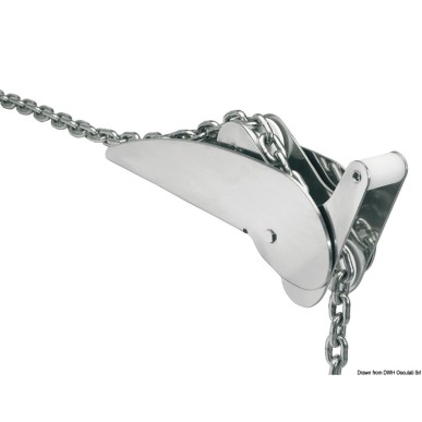 Davier bascule lourd acier inox poli 30 kg 695mm | EAN 8033137198137 Ref 01.333.05